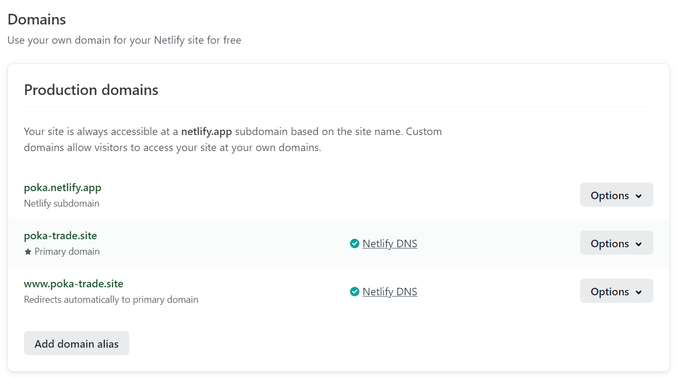 Netlify DNS 설정